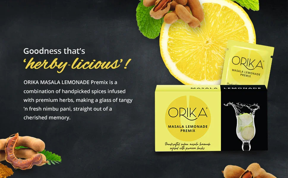 Orika Herbilicious Lemonade Combo (Pack of 2) - Orika Spices India