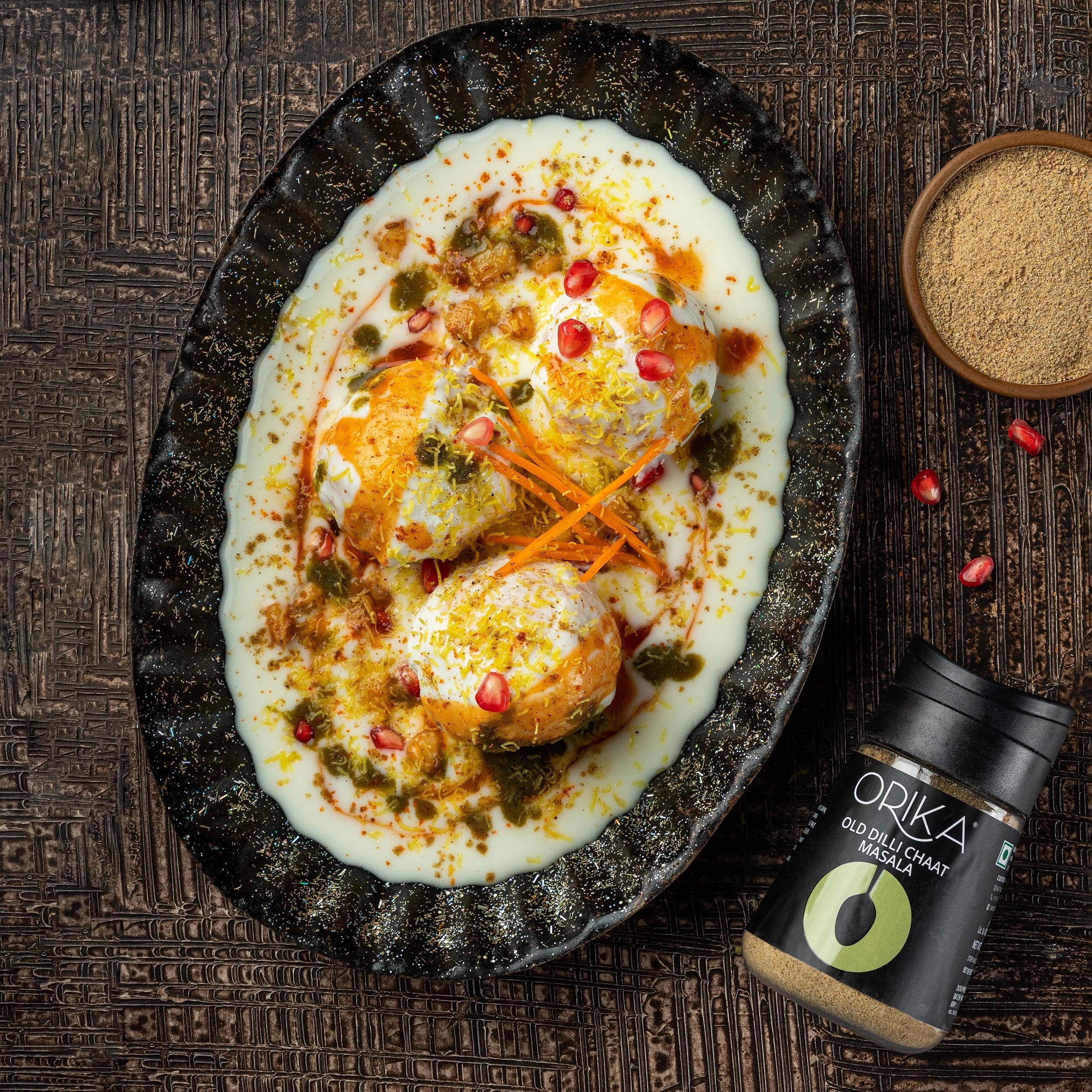 Orika Indian Chai Masala and Old Dilli Chat Masala Combo - Orika Spices India