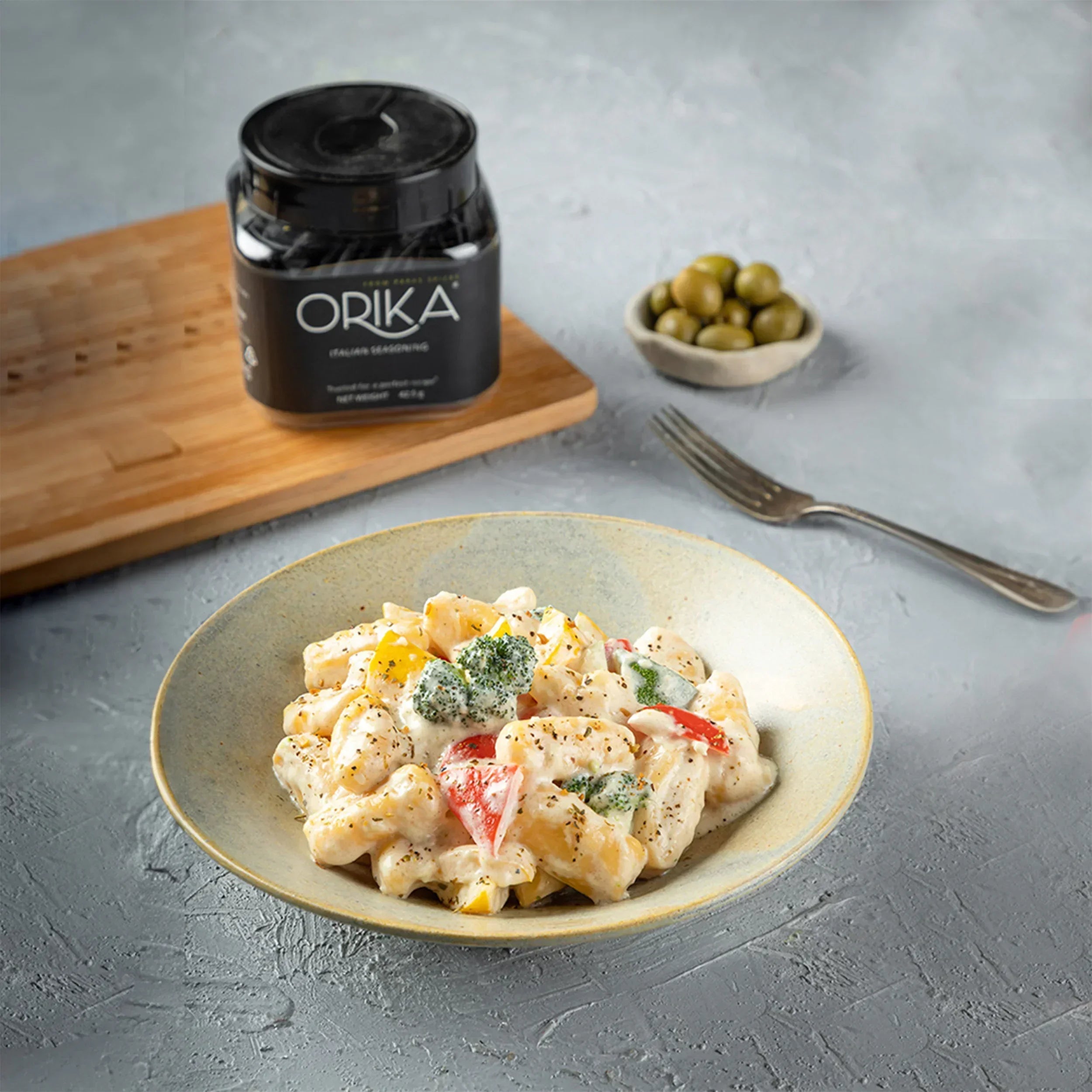 Orika Italian Seasoning Combo, (Pack of 2 Jars, 50 sachets in each jar) - Orika Spices India