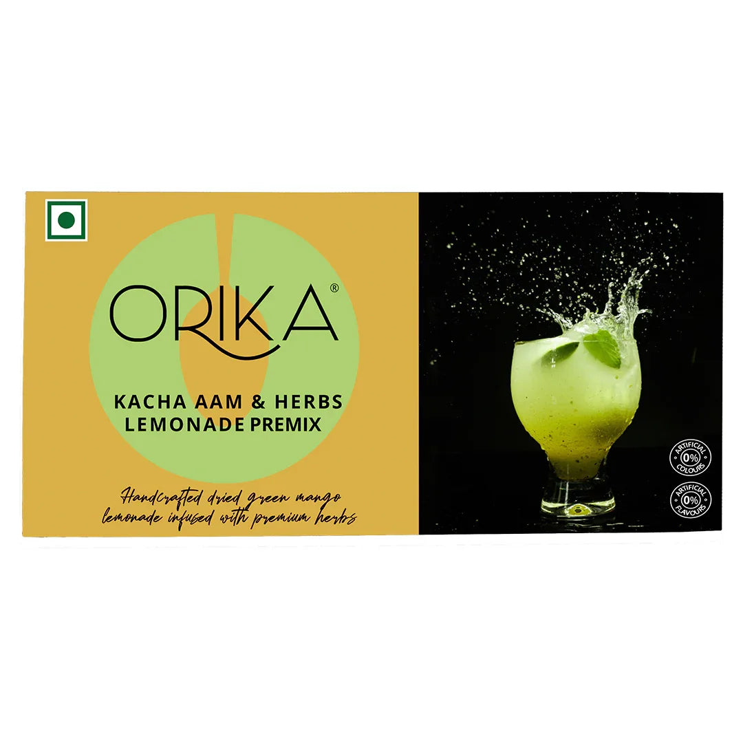 Orika Kacha Aam, Masala, Portuguese, Jaljeera Lemonade Pack of 4, 190g/each - Orika Spices India