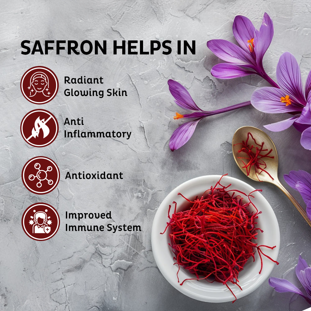 Orika Kashmiri Pampore Saffron .5 Gm - Orika Spices India