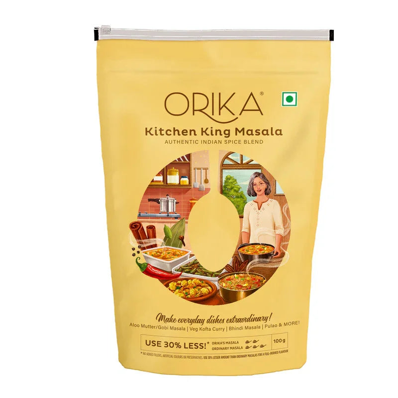 Orika Kitchen King Masala, 100gm - Orika Spices India
