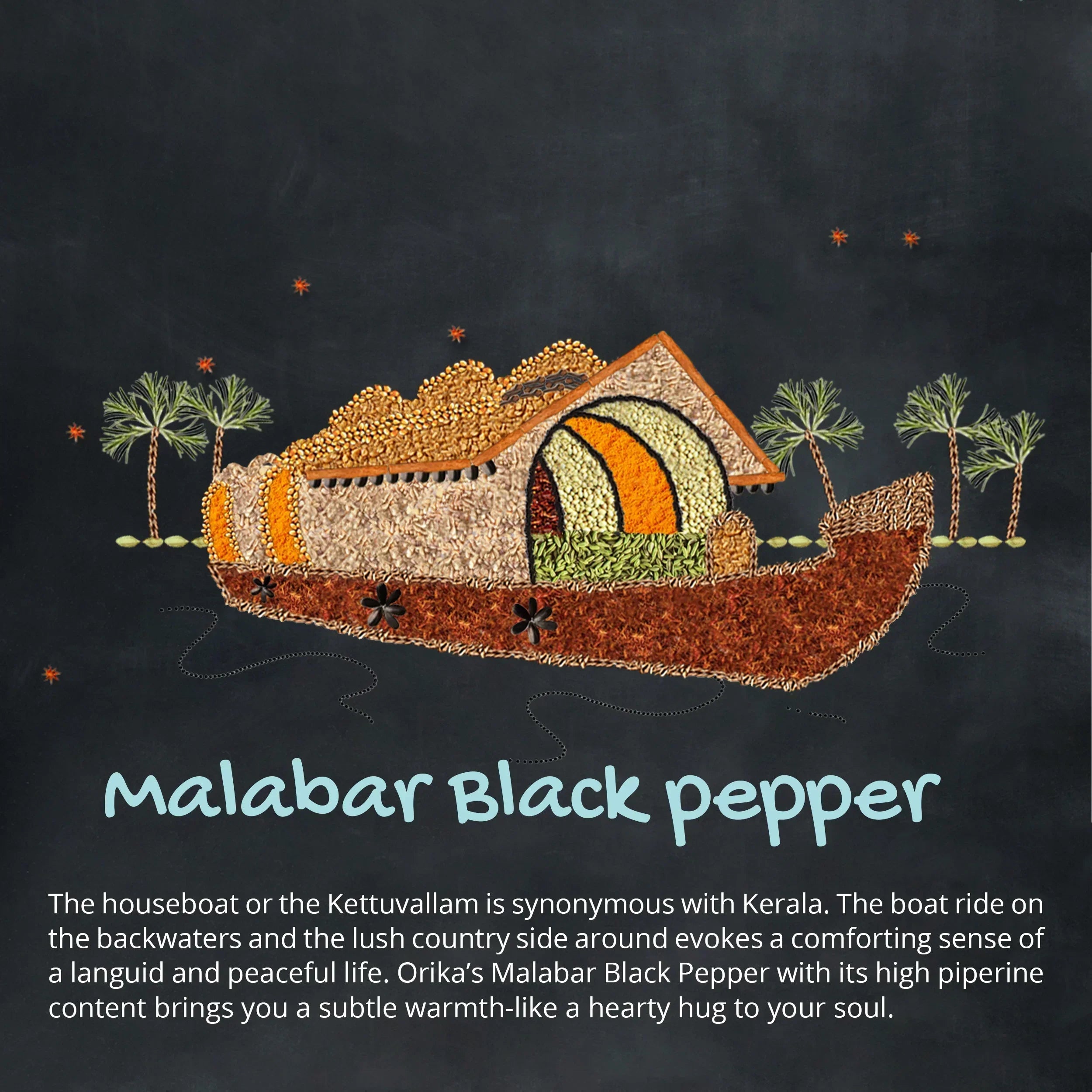 Orika Malabar Pepper Powder Combo, (Pack of 2, 100gms each) - Orika Spices India