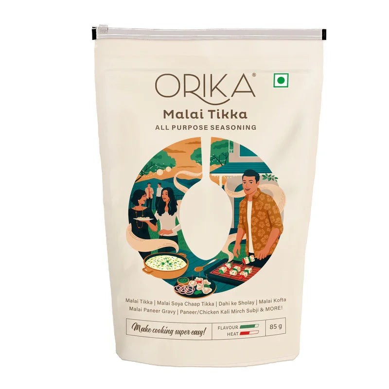 Orika Malai Tikka All Purpose Seasoning 85 Gm - Orika Spices India