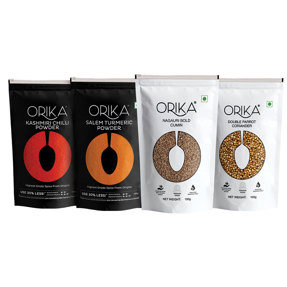 Orika Monthly Essential Pack 400g - Orika Spices India