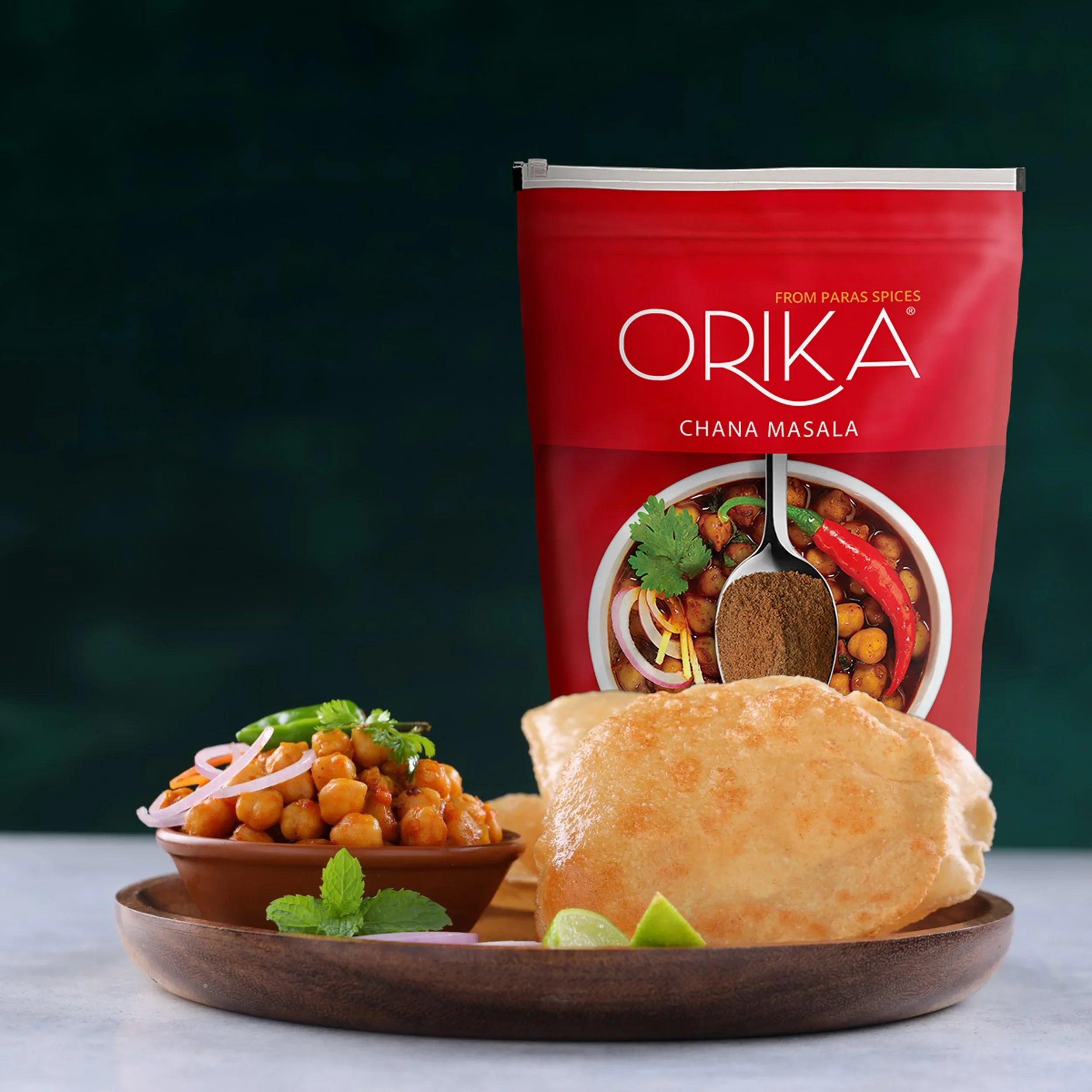 Orika Paneer-Chana Combo (Shahi Paneer Masala, Chana Masala, Kitchen King Masala) (Pack of 3, 100gms each) - Orika Spices India