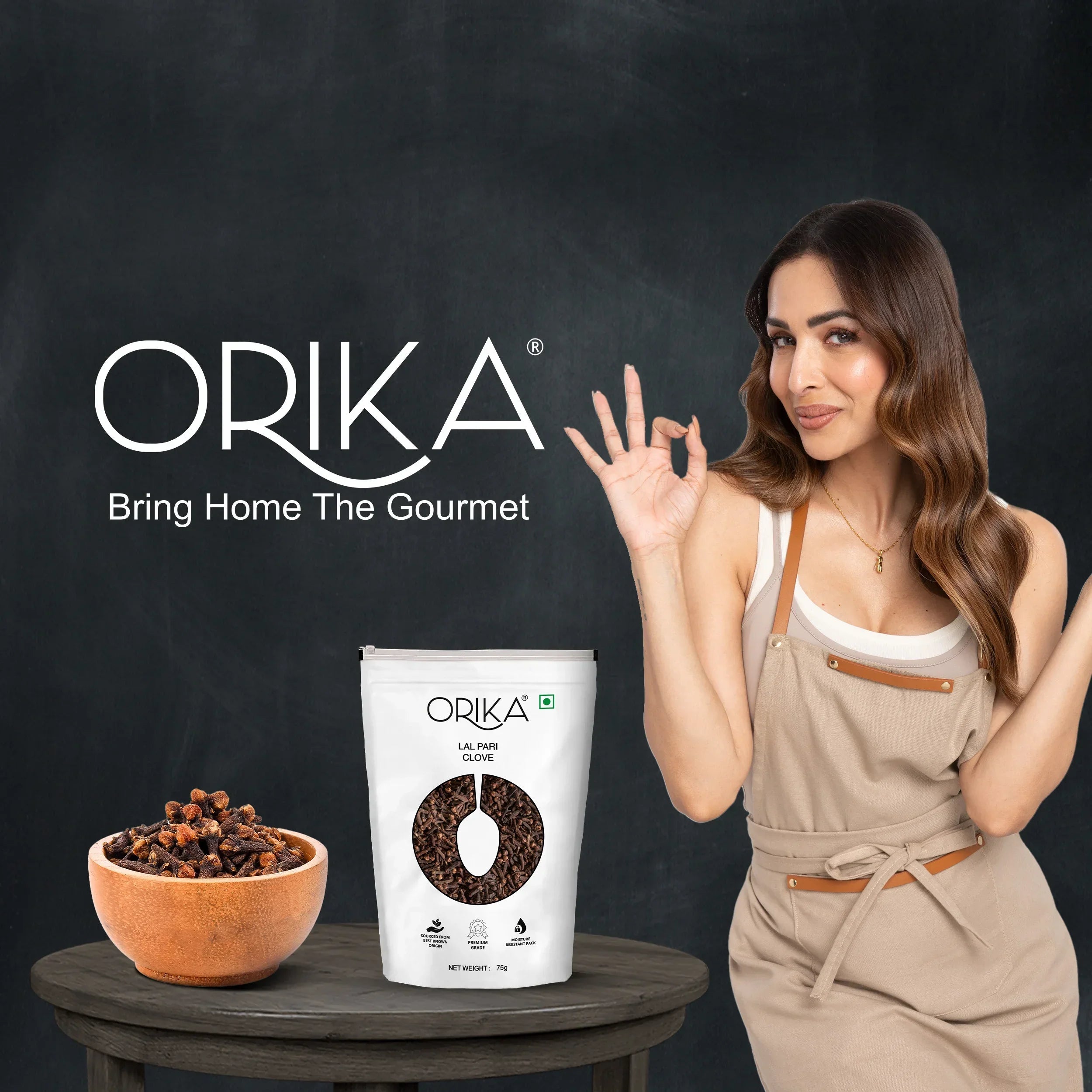 Orika's Lal Pari Clove Whole, 75g - Orika Spices India