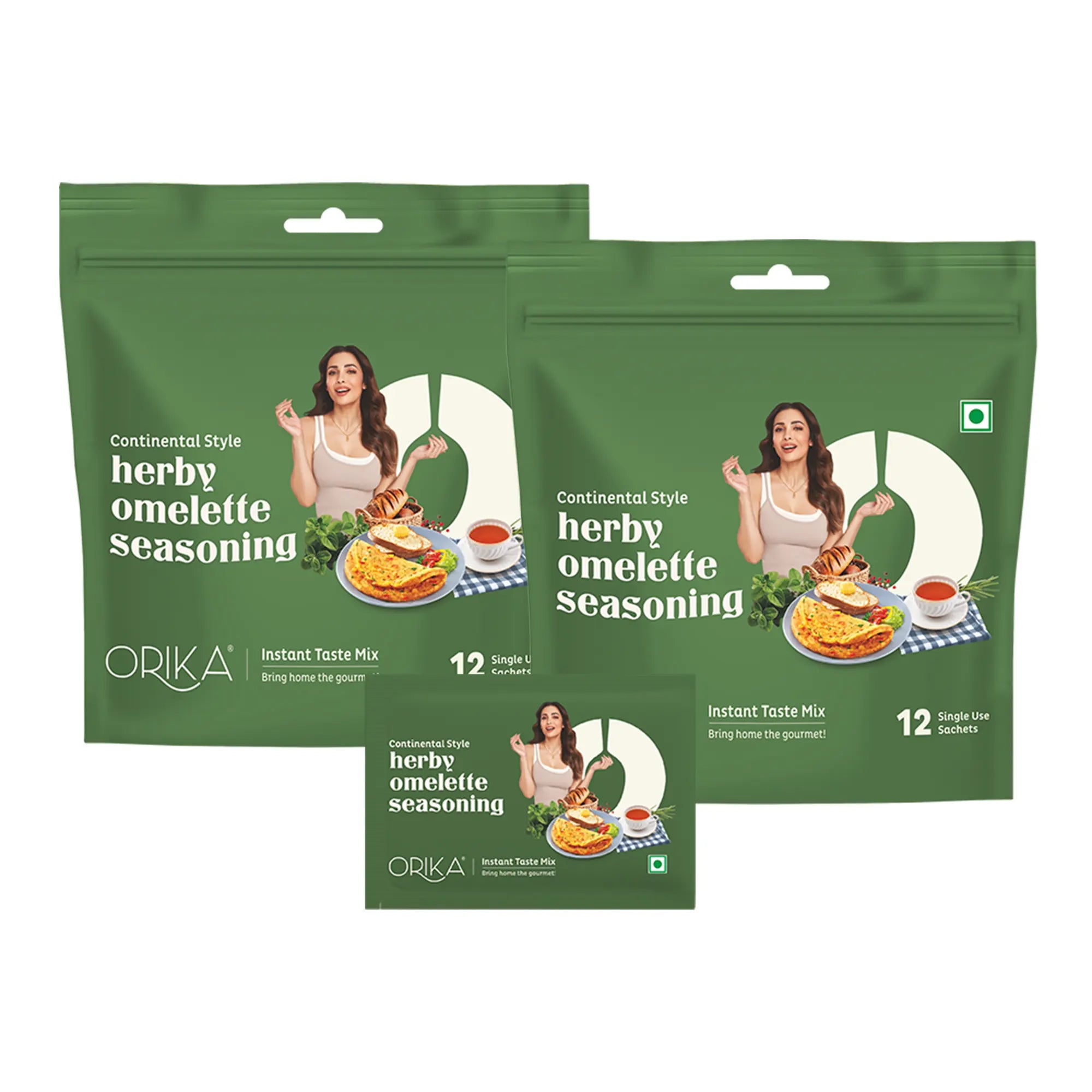 Continental Style Herby Omelette Seasoning | 12 Sachets