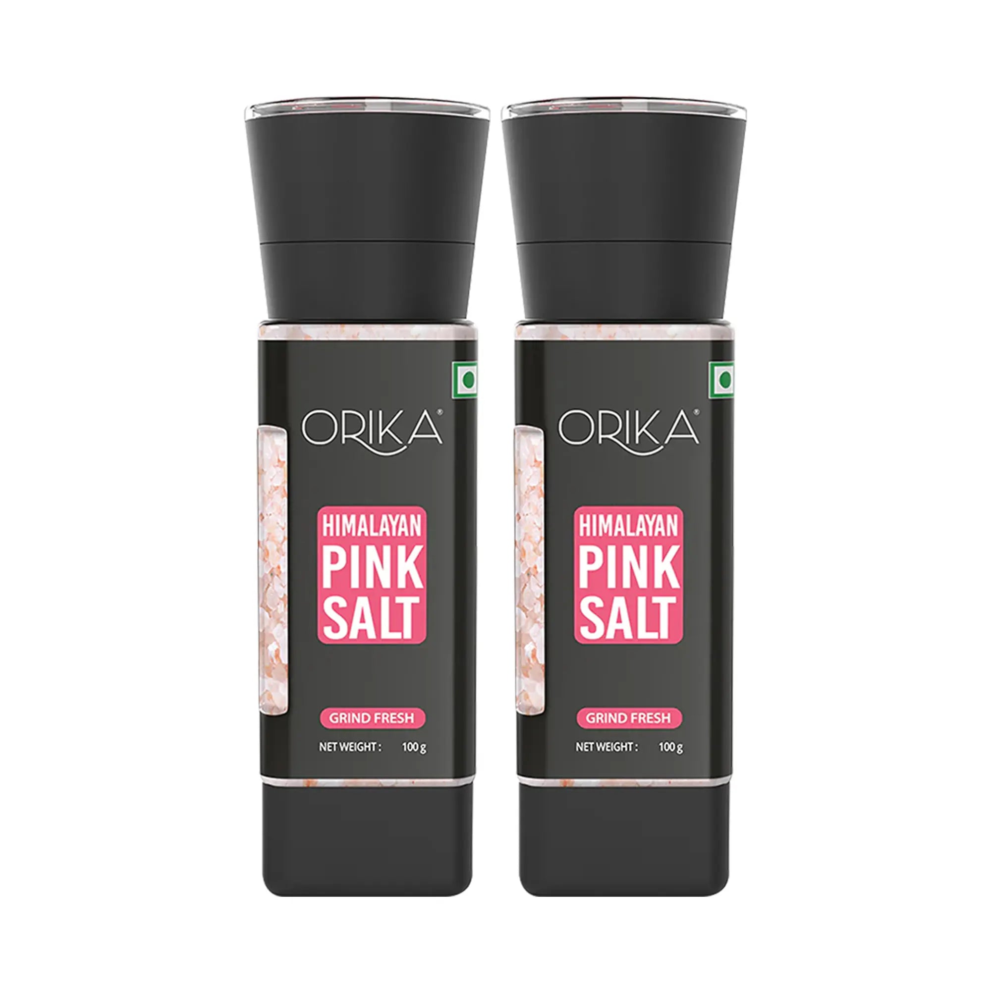 Orika Himalayan Pink Salt Grinder | 100g