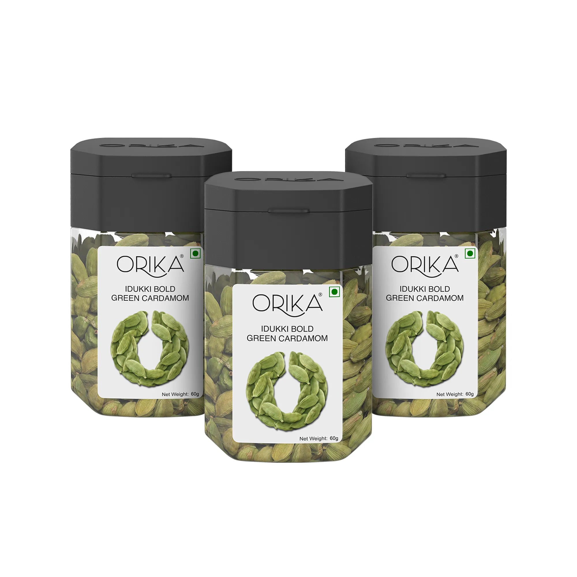 Orika's Idukki Bold Green Cardamom | 60g