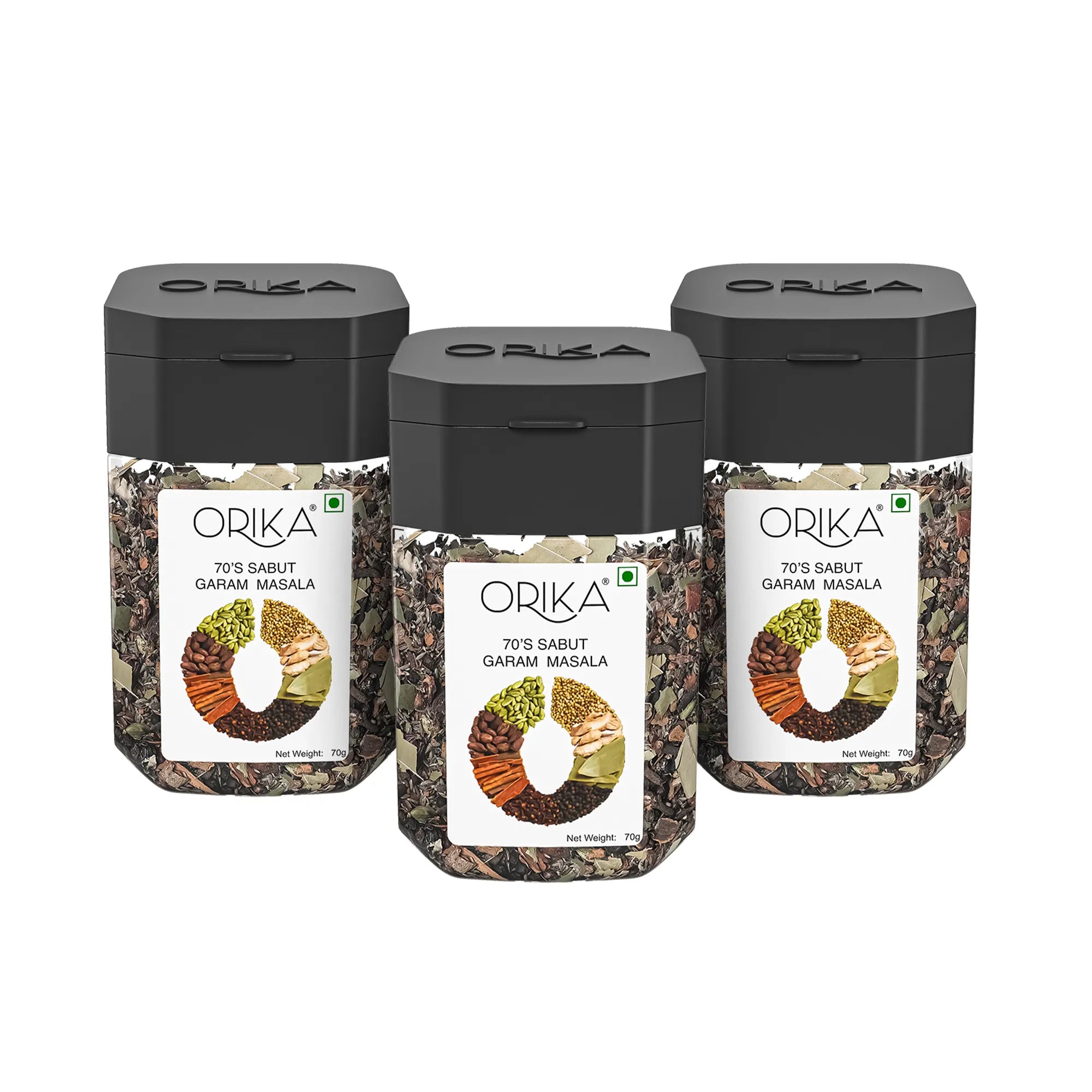 Orika's 70's Sabut Garam Masala, 70g
