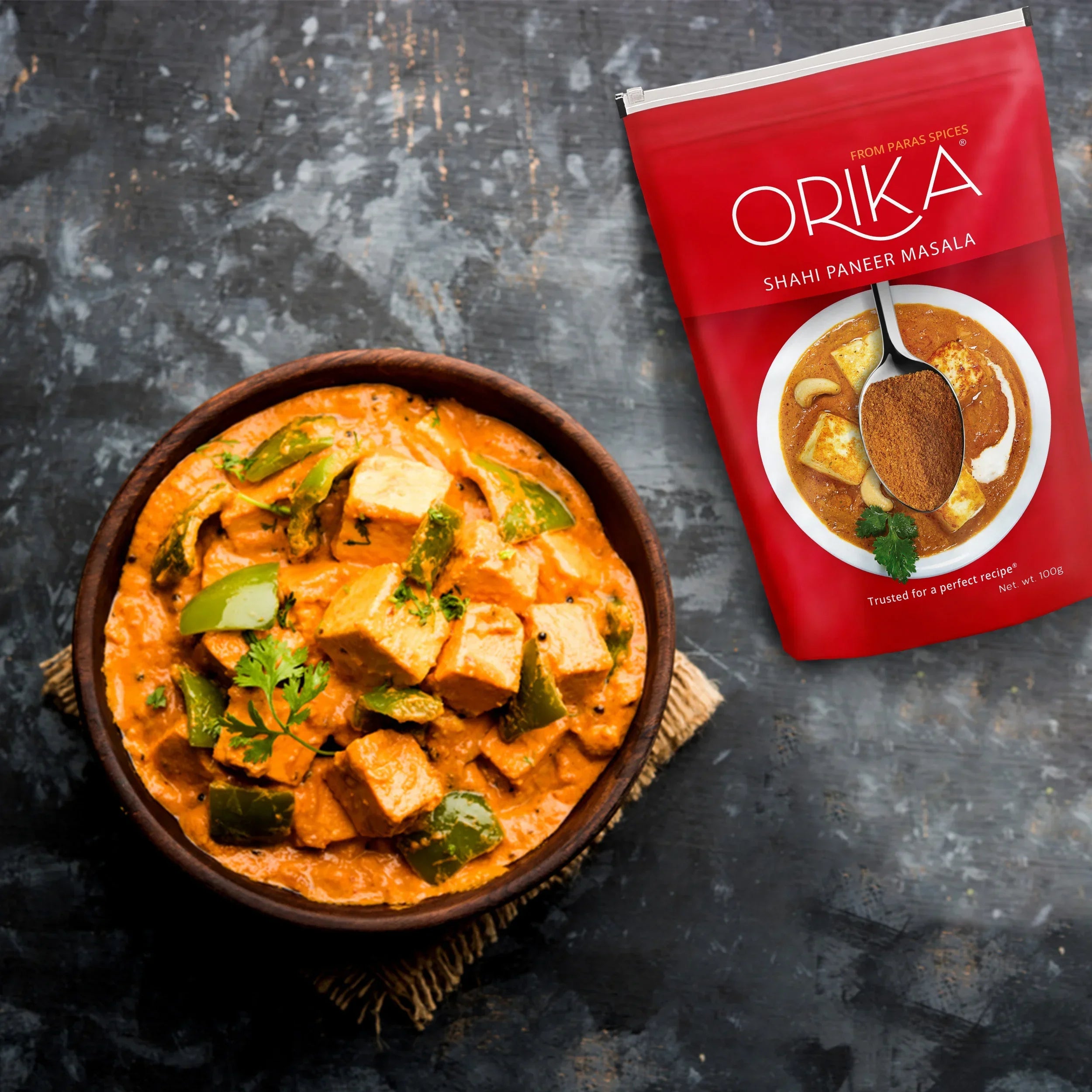 Shahi Paneer Masala, 100gm - Orika Spices India