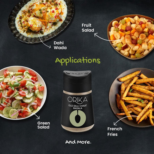 Table Sprinkler Combo (Chat Masala + Turkish Oregano + All Purpose Mexican Seasoning) (Pack of 3) - Orika Spices India