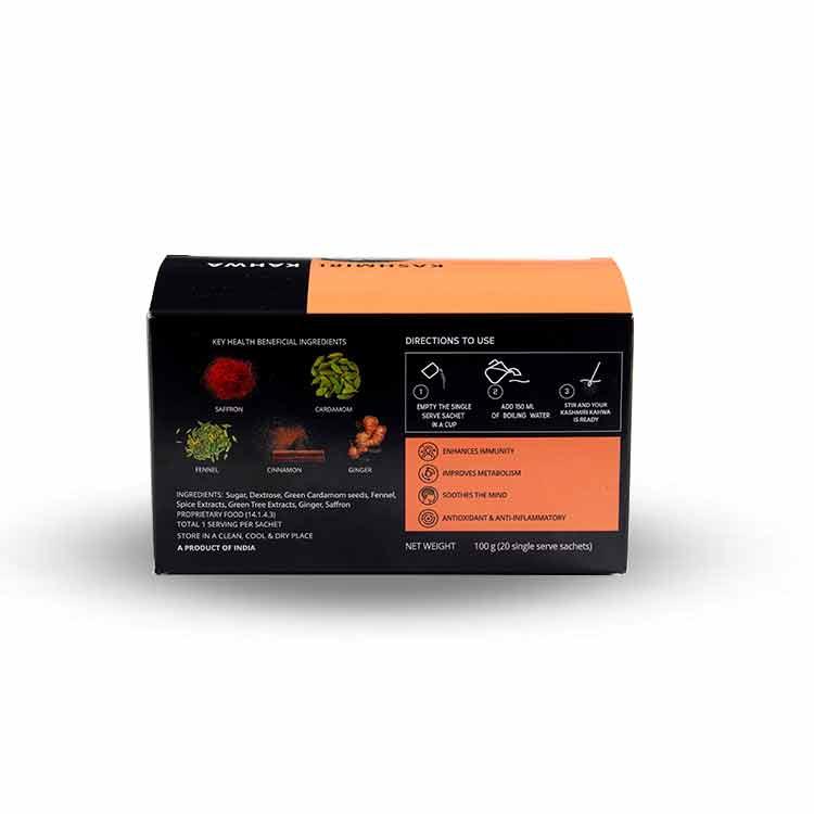 Kashmiri Kahwa (20 sachets/pack) - Orika Spices India