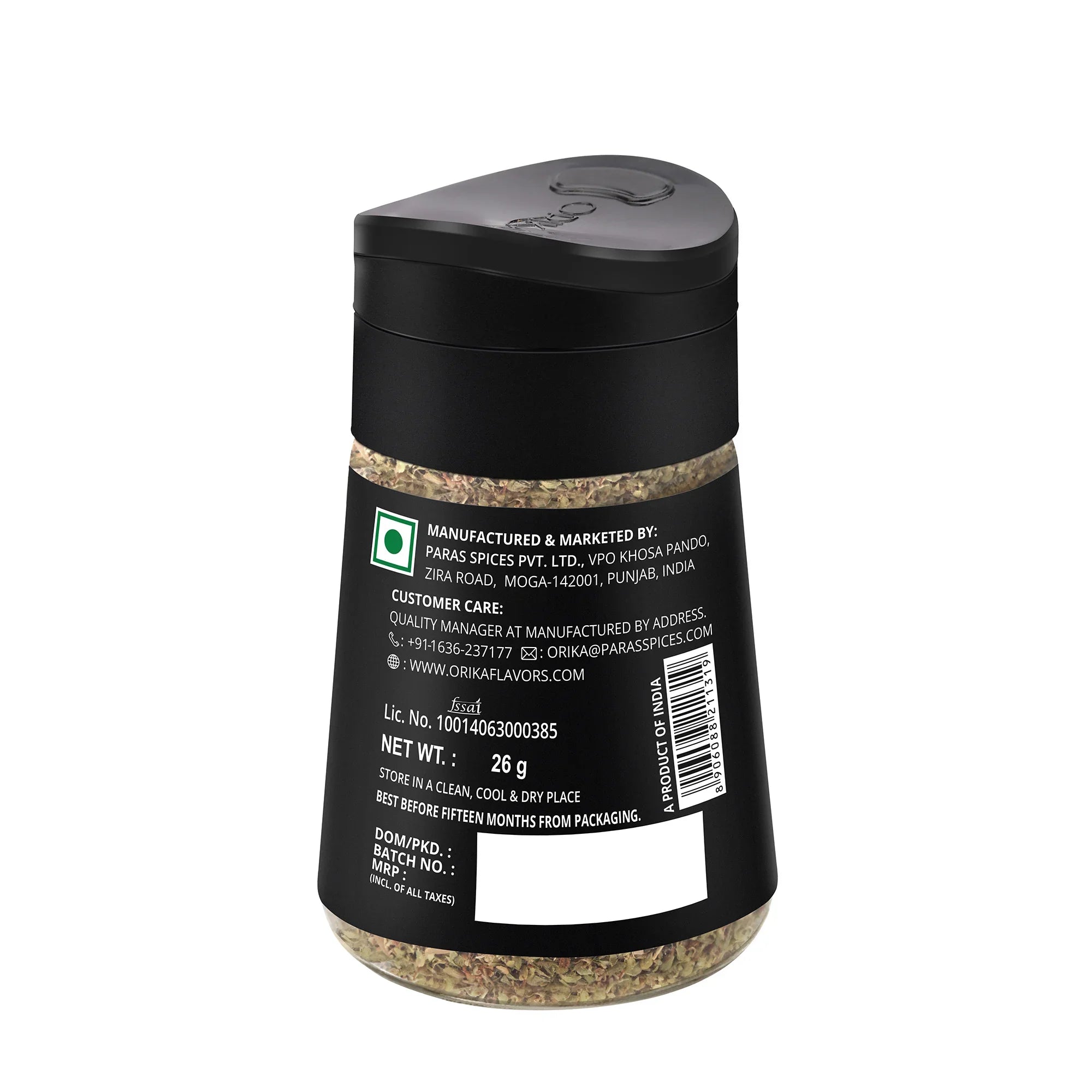 Orika Gourmet herb sprinkler combo (Turkish Oregano + Egyptian Basil + Italian Seasoning) - Orika Spices India