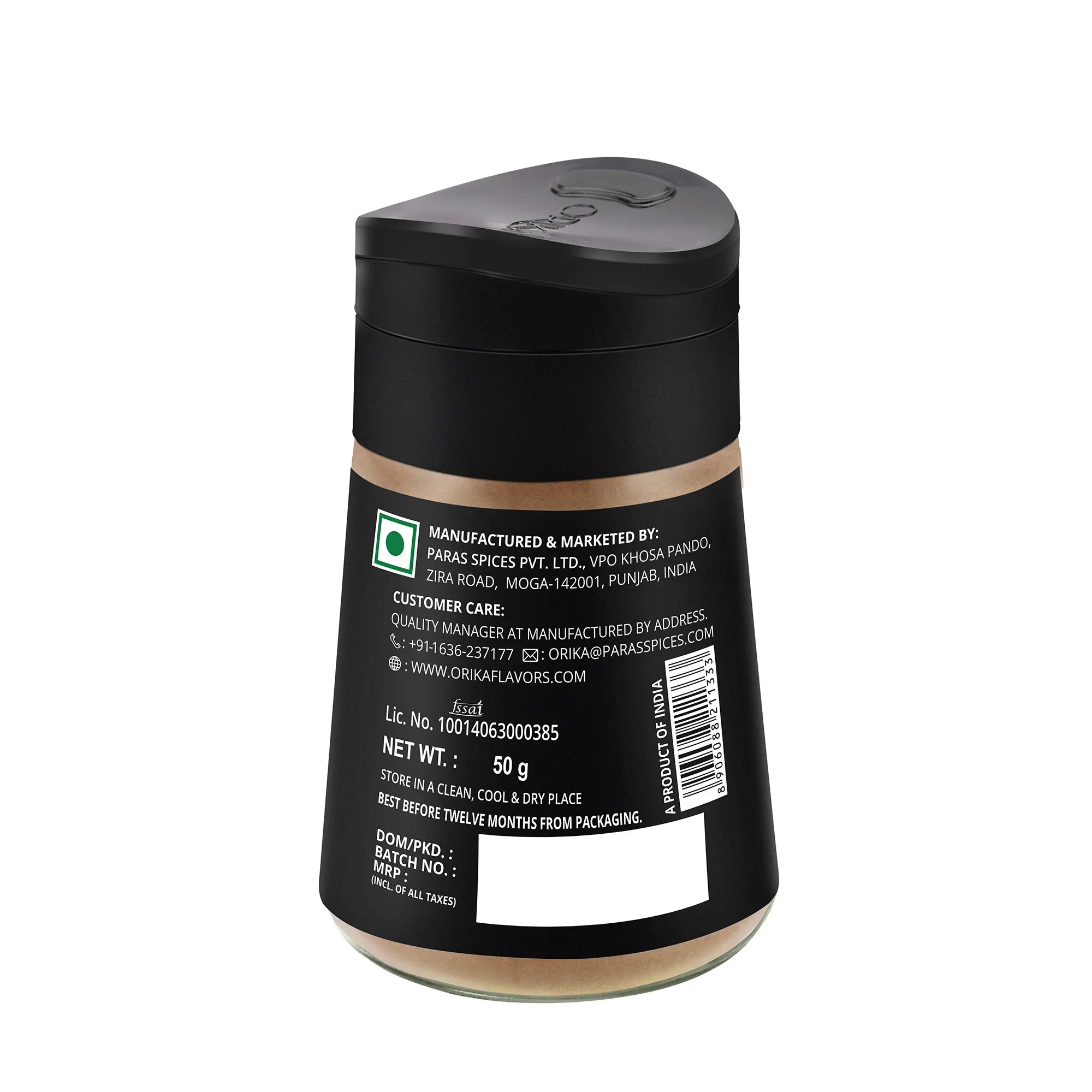 Orika Gourmet Herbs Sprinkler Combo Gourmet Herb Mix 25g, Mexican Seasoning 80g, True Sri Lankan Cinnamon 50g - Orika Spices India