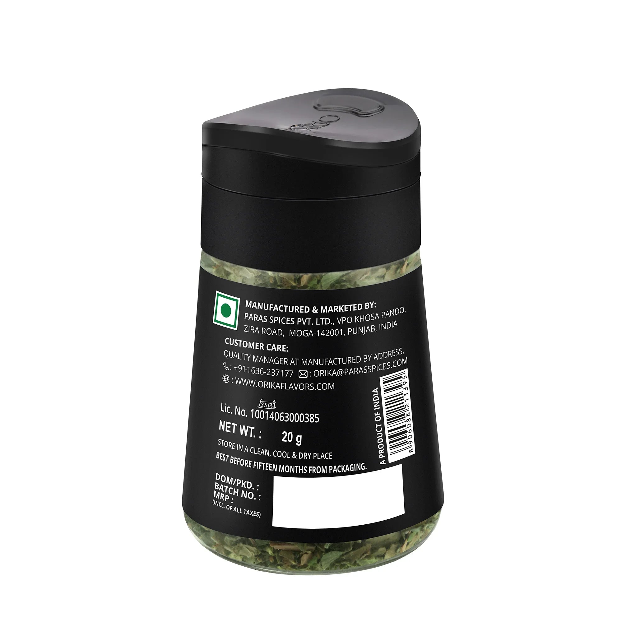 Orika Gourmet Herbs Sprinkler Combo (Gourmet Herb Mix + Turkish Thyme + Turkish Oregano) - Orika Spices India