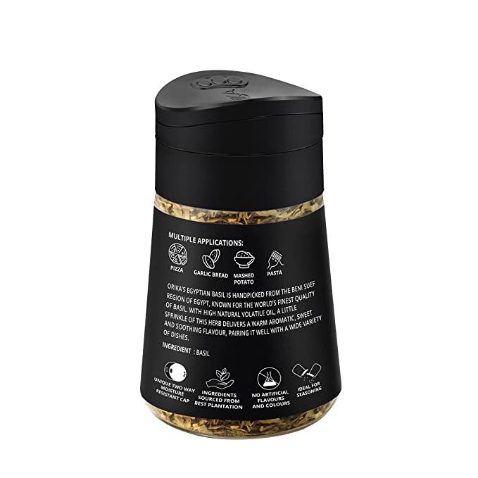 Orika Gourmet Herbs Sprinkler Combo (Turkish Thyme + Egyptian Basil) - Orika Spices India