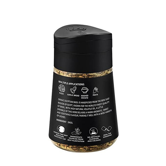 Orika Gourmet Herbs Sprinkler Combo (Turkish Thyme + Egyptian Basil) - Orika Spices India