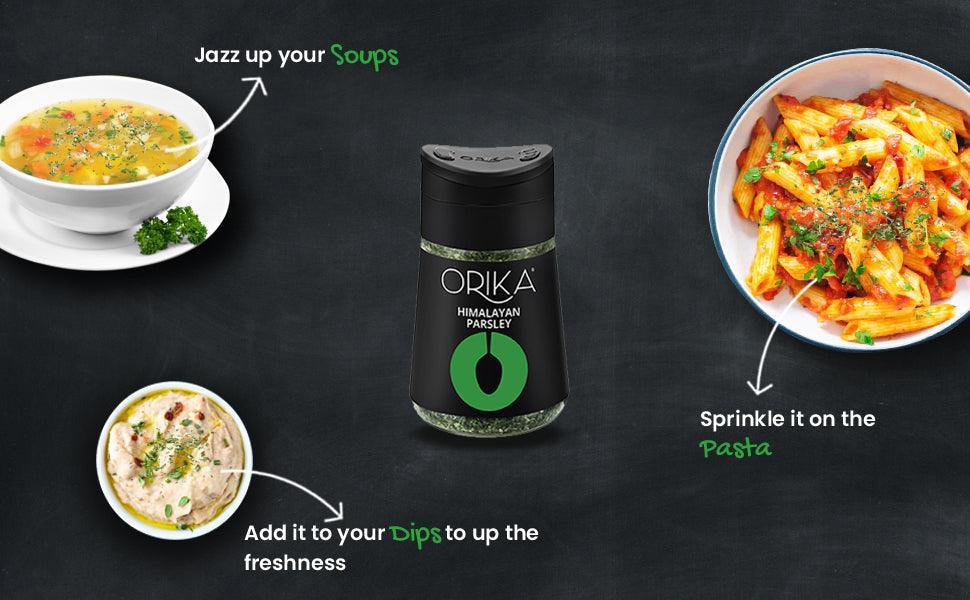 Orika Himalayan Parsley, 14gm - Orika Spices India