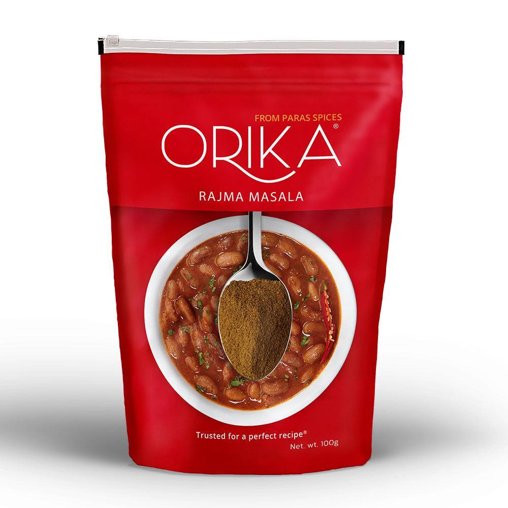 Orika Indian Mix Combo 3 (Shahi Paneer Masala, Chana Masala, Rajma Masala, Dal Makhani Masala) (Pack of 4, 100gms each) - Orika Spices India