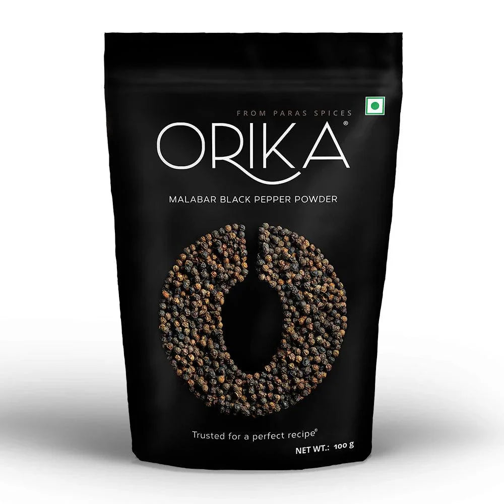 Orika Malabar Pepper Powder Combo, (Pack of 2, 100gms each) - Orika Spices India