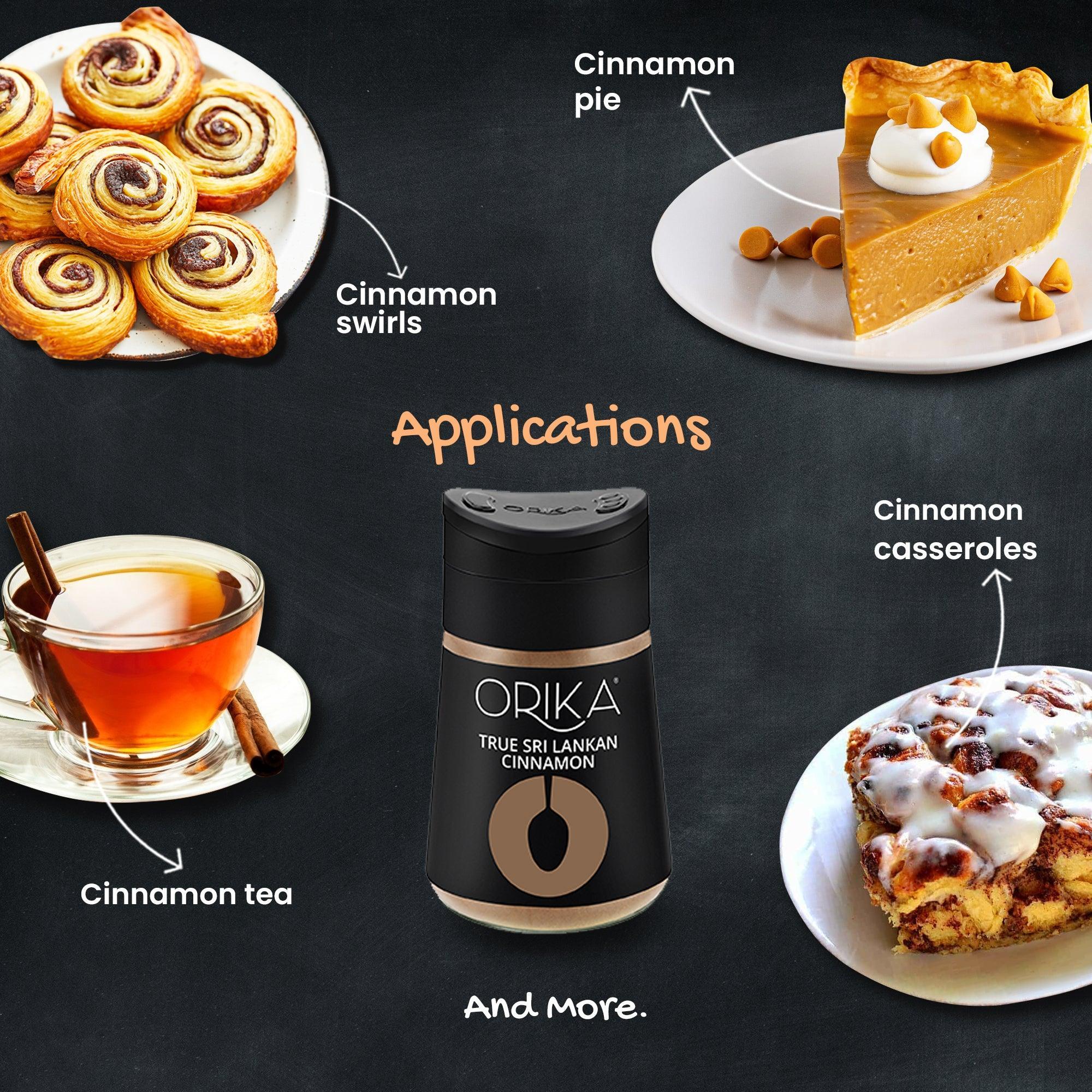 True Sri Lankan Cinnamon, 50gm - Orika Spices India